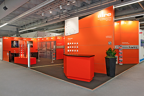 alre Regeltechnik Berlin. Messestand ISH 2015.