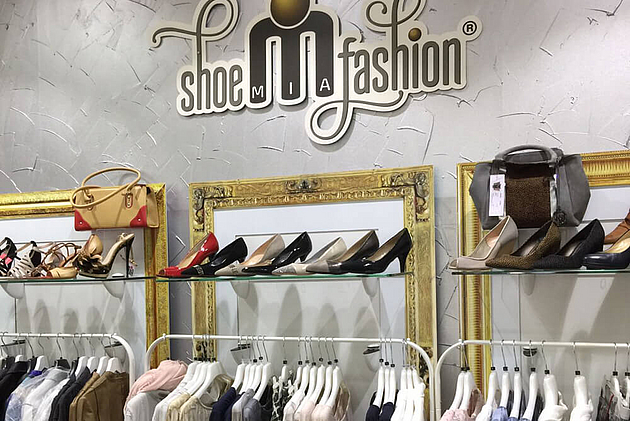 OLALA Ladenbau-Elemente.Mia shoe fashion Berlin.