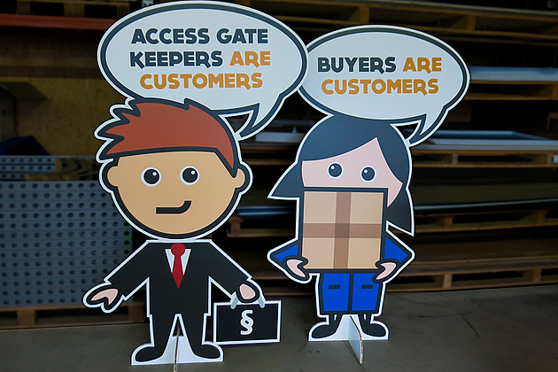 Figurenaufsteller - 10mm Wabenplatte.