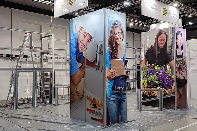 Grundkonstruktion beMatrix - teilweise mit Wandfüllung - Beispiel 06