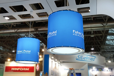 OlaLampe - Messelampe Fisher und Paykel