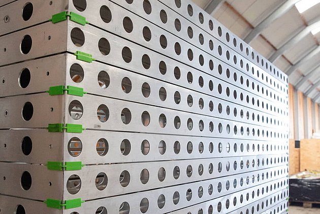 Sicher und sauber - Lager Olala Blick Lager Olala