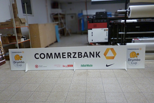 mobile Bande mit Steckfuss