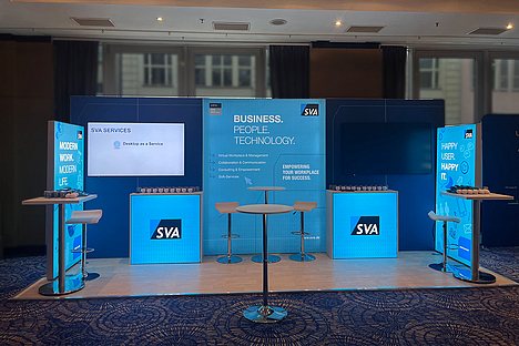 SVA System Vertrieb Alexander GmbH. Messestand - VWE Berlin 2025.