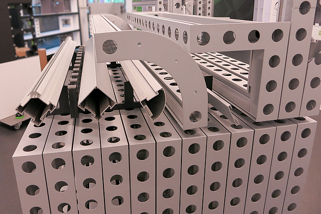 Grundkonstruktion beMatrix - ohne Wandfüllung - Beispiel 05