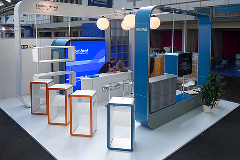 Messestand. Fisher & Paykel. ERS 2011.