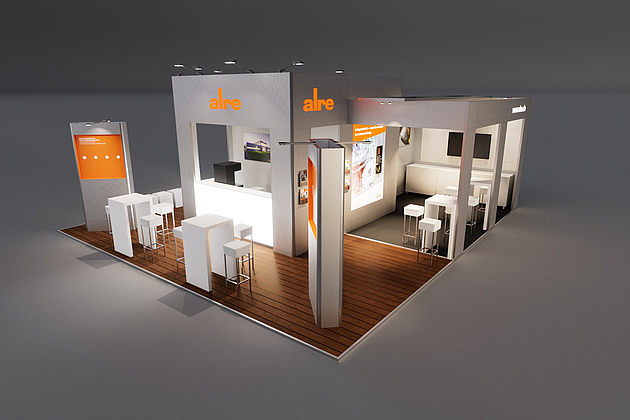 ALRE-IT Regeltechnik GmbH  ISH Frankfurt/Main 2019 Kopfstand 8,00 x 9,00m