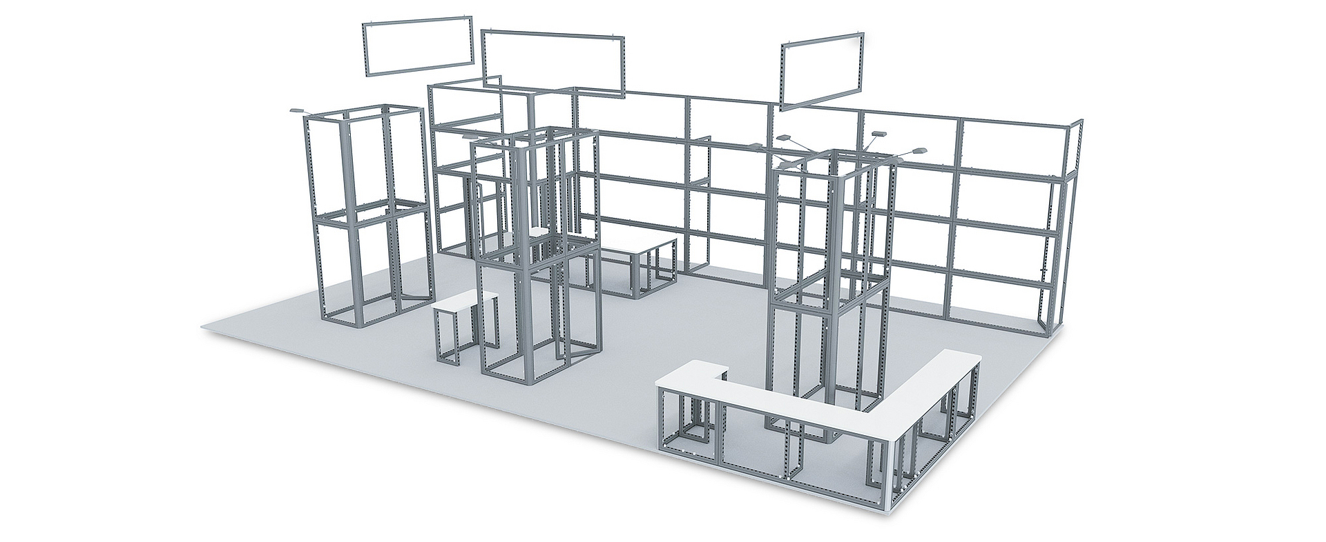 Beispiel Messebausystem beMatrix
