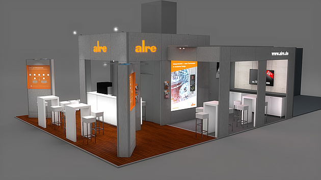 ALRE-IT Regeltechnik GmbH  ISH Frankfurt/Main 2019 Kopfstand 8,00 x 9,00m