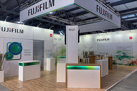 Fujifilm Wako Chemicals Europe GmbH. Messestand CPHI - Mailand 2024.