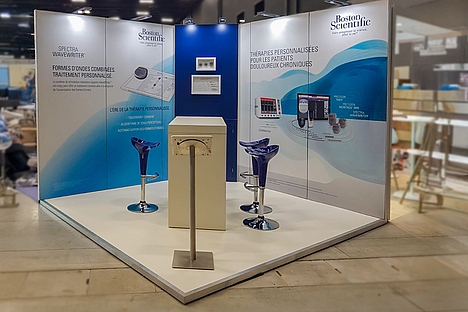 Eckstand. Boston Scientific SFETD Kongress 2019.